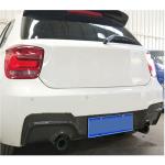 BMW 1 Series F20 125i M Sport Pre-LCI 2012-2015 Rear Bumper Diffuser Carbon Fiber
