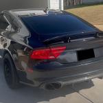 Audi A7 Sline S7 C7 Pre-facelift 2011-2014 Rear Bumper Diffuser Carbon Fiber/FRP
