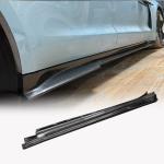 Porsche Taycan Turbo S 9J1 Sedan 2019-2024 Side Skirts Carbon Fiber