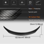 Mercedes Benz CLA Class (W117) C117 2013-2019 Rear Trunk Spoiler Carbon Fiber