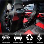 Lamborghini Urus 2018-2022 Racing Front Seatback Cover Set 2pcs Dry Carbon Fiber