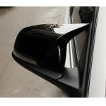 For BMW F20 F21 F22 F30 F31 F34 F32 F33 X1 E84 Mirror Covers Replacement Glossy Black ABS