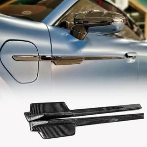 Porsche Taycan Turbo S 9J1 Sedan 2019-2024 Door Decorative Strip Carbon Fiber