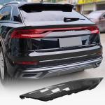 Audi Q8 2019-2022 Replacement Rear Trunk Trims Dry Carbon Fiber
