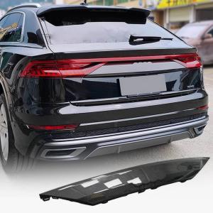 Audi Q8 2019-2022 Replacement Rear Trunk Trims Dry Carbon Fiber