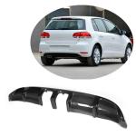 Volkswagen VW Golf 6 MK6 Standard 2010-2013 Rear Bumper Diffuser Carbon Fiber