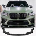 BMW X5M F95 Sport Utility 4-Door 2020-2024 Carbon Fiber Front Bumper Lip Spoiler