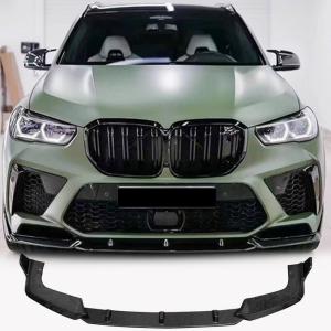 BMW X5M F95 Sport Utility 4-Door 2020-2024 Carbon Fiber Front Bumper Lip Spoiler