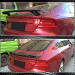 Audi A7/A7 Sline/S7/RS7 C7 C7.5 2011-2018 Rear Trunk Spoiler Carbon Fiber