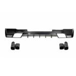 Land Rover Defender 90/110/130 2020-2023 Rear Bumper Diffuser Carbon Fiber