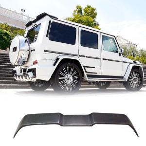 Carbon Fiber Rear Roof Spoiler for Mercedes-Benz G Wagon W463 G500 G550 G55 G63 G65 AMG 2014-2018 Trunk Spoiler Wing Aerodynamic Decoration Modification Accessories