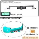 Dry Carbon Fiber Rear Bumper Diffuser for BMW G87 M2 Coupe 2022 2023 2024 | Low Bumper Lip Spoiler Lightweight Exhaust Diffuser Cover Body Kit