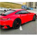 Porsche 911 992 Carrera 4 S 4S Coupe 2-Door 2019-2020 Side Skirts Dry Carbon Fiber