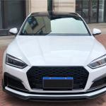 Audi A5 S5 B9 S Line Carbon Fiber Front Bumper Lip 2017–2020
