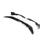 Audi RS6 2019-2022 Front Bumper Lip Side Skirts Rear Diffuser Rear Trunk Spoiler Rear Window Spoiler Dry Carbon Fiber