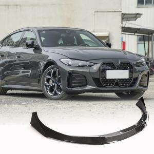 BMW 4 Series G26 I4 420i 430i 440i M-Sport 4 Door 2021-2023 Front Bumper Lip Carbon Fiber