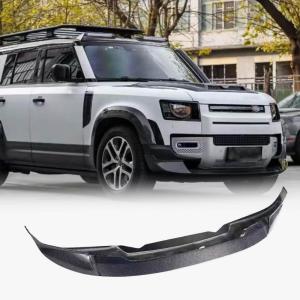 Land Rover Defender 90/110/130 2020-2023 Front Bumper Lip Carbon Fiber