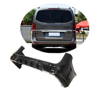 Mercedes Benz W447 Vito 2016-2019 Rear Bumper Diffuser Dry Carbon Fiber with PP