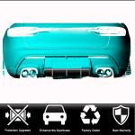 Porsche Macan 2022UP Rear Bumper Diffuser Carbon Fiber