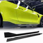 BMW 4 Series G82 G83 M4 Coupe Convertible 2021UP Side Skirts Carbon Fiber