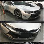 BMW I8 Coupe 2014-2018 Front Bumper Lip Dry Carbon Fiber