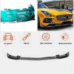 Mercedes Benz C197 R197 SLS AMG 2010-2013 Front Bumper Lip Carbon Fiber