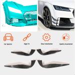 Audi TT RS MK3 2016-2019 Front Bumper Vents Carbon Fiber