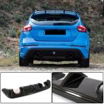 Ford Focus RS 2016-2018 Rear Bumper Diffuser Carbon Fiber