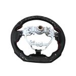 Lexus NX NX200t NX300h Sport Utility 4-Door 2015-2017 Steering Wheel Covers Carbon Fiber