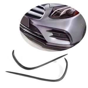Mercedes Benz W213 Sport E43 AMG 2017-2019 Front Bumper Vents Carbon Fiber