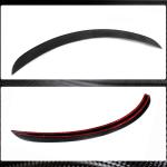 Tesla Model S 2012-2024 Carbon Fiber Rear Trunk Spoiler Boot Wing Lip