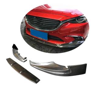 Mazda 6 Atenza 2017-2019 Front Bumper Lip Carbon Fiber