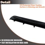 Gloss Black Rear Diffuser for Alfa Romeo Stelvio Sport Utility 2017-2023 ABS Lower Bumper Lip Spoiler Body Kit Factory Outlet