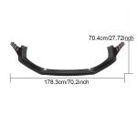 Porsche 911 991.2 Carrera 4 GTS 2-Door 2017 Front Bumper Lip Carbon Fiber