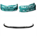 BMW 5 Series G30 M Sport M550i LCI 021UP Front Bumper Lip Carbon Fiber