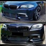 BMW 5 Series F10 M Sport Sedan 2012-2016 Front Bumper Lip Carbon Fiber/FRP