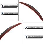 Audi A4 S4 B9 2017-2023 Rear Trunk Spoiler Carbon Fiber