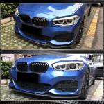 BMW 1 Series F20 F21 M Sport LCI 2016-2019 Front Bumper Lip Carbon Fiber/FRP
