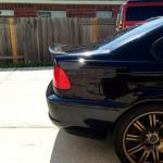 BMW 3 Series E46 325Ci 330Ci M3 Coupe 2000-2006 Rear Trunk Spoiler Carbon Fiber