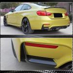 BMW F80 M3 F82 F83 M4 2014-2020 Rear Bumper Splitters DRY Carbon Fiber/FRP