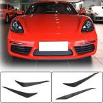 Porsche 718 (982) Boxster Cayman Front Bumper Vents Dry Carbon Fiber