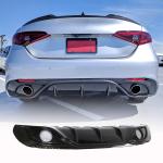 Alfa Romeo Giulia 952 Ti Sport 2015-2020 Rear Bumper Diffuser Carbon Fiber