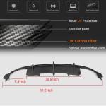 Audi S5 A5 Sline B8.5 Facelift 2012-2016 Rear Bumper Diffuser Carbon Fiber