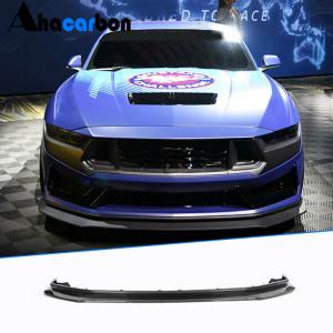Ford Mustang Dark Horse 2024UP Front Bumper Lip Carbon Fiber