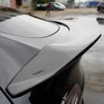 For Tesla Model Y Carbon Fiber Rear Trunk Spoiler Boot Wing Lip Car Spoiler
