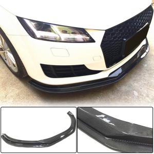 Audi TT MK3 8S Base 2015-2019 Front Bumper Lip Carbon Fiber