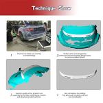 Carbon Fiber Roof Spoiler for Alfa Romeo Stelvio 2017-2024 Rear Window