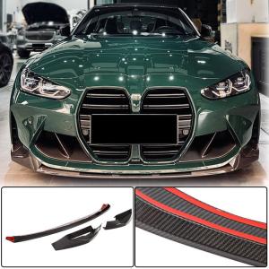 BMW G80 M3 G82 G83 M4 2021+ Front Bumper Lip Carbon Fiber