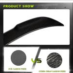 BMW 3 Series F30 F35 2012-2019 Rear Trunk Spoiler Dry Carbon Fiber