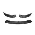 Tesla Model 3 2017-2019 Front Bumper Lip Carbon Look ABS